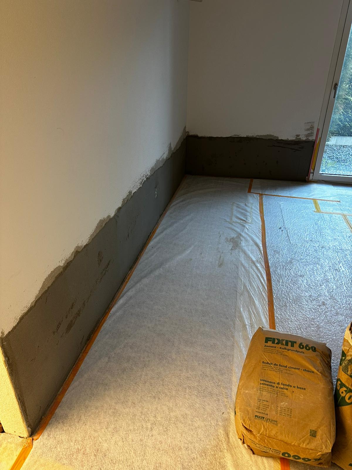 Neu gestrichen Vorher 1